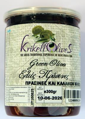 Ελιές Πράσινες και Καλαμών mixed 300gr